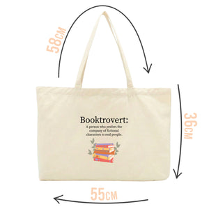 Booktrovert Tote