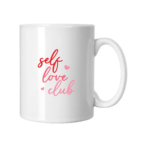 Self Love Club Heart Handle Mug