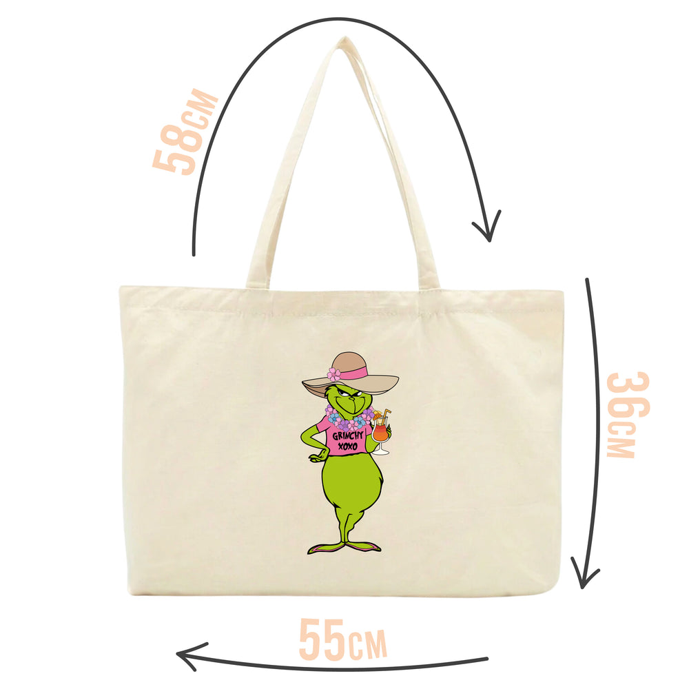 Summer Grinch Tote