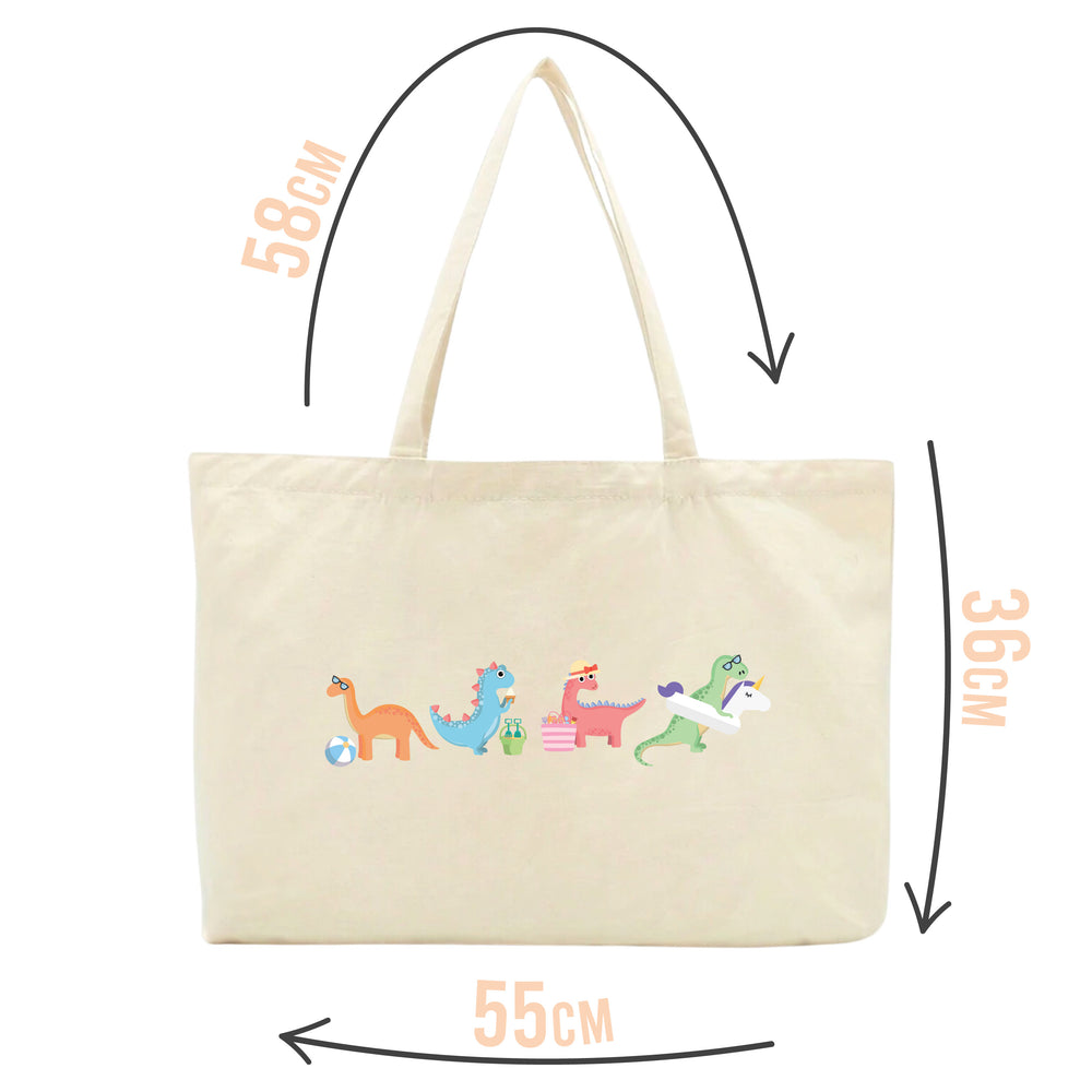 Summer Dinosaurs Tote