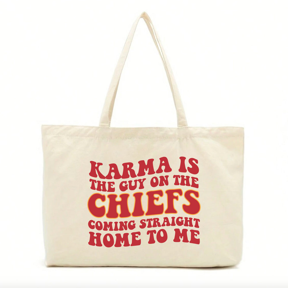 Karma Is The Guy On The Chiefs Tote