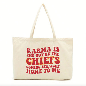 Karma Is The Guy On The Chiefs Tote