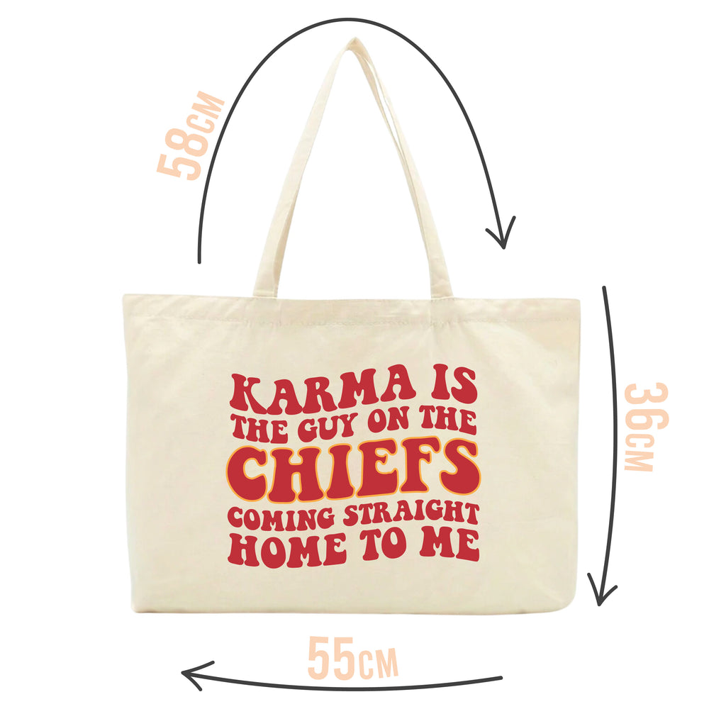 Karma Is The Guy On The Chiefs Tote