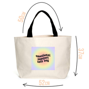 Emotional Support Tote Bag