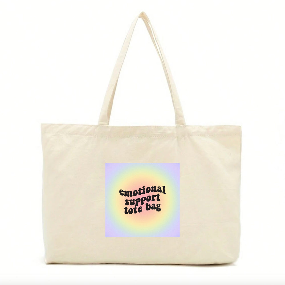 Emotional Support Tote Bag