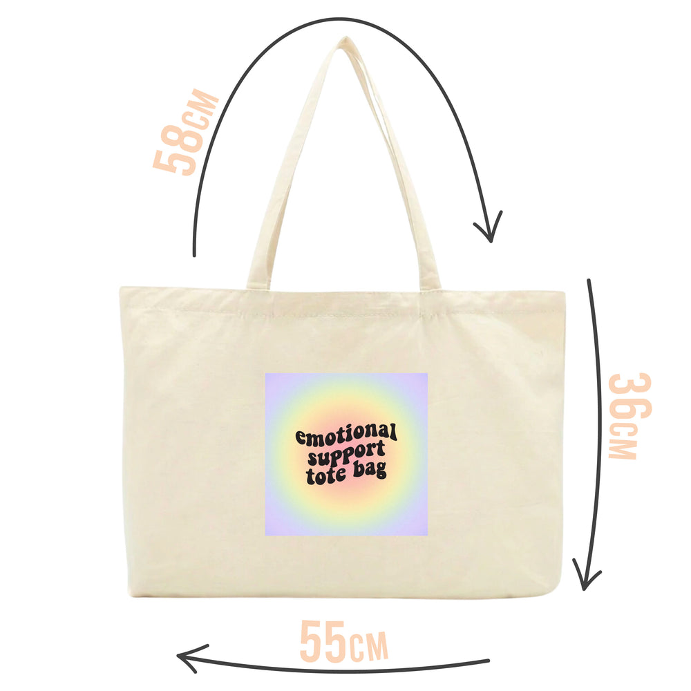 Emotional Support Tote Bag