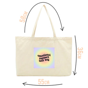 Emotional Support Tote Bag