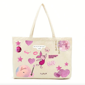 Piglet’s Love Story Tote