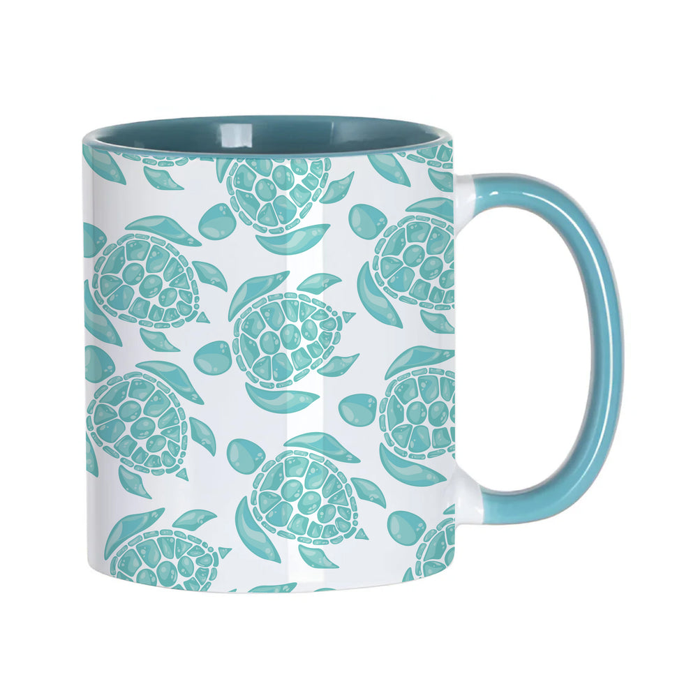 Sea Turtles Pattern Mug