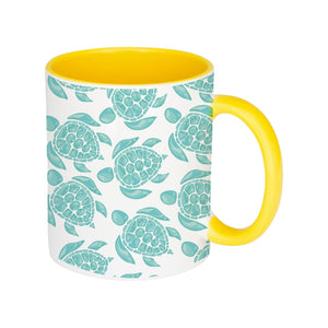 Sea Turtles Pattern Mug