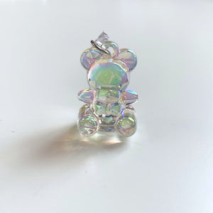 Iridescent Teddy Bear Dust Plug - For Lightning Devices