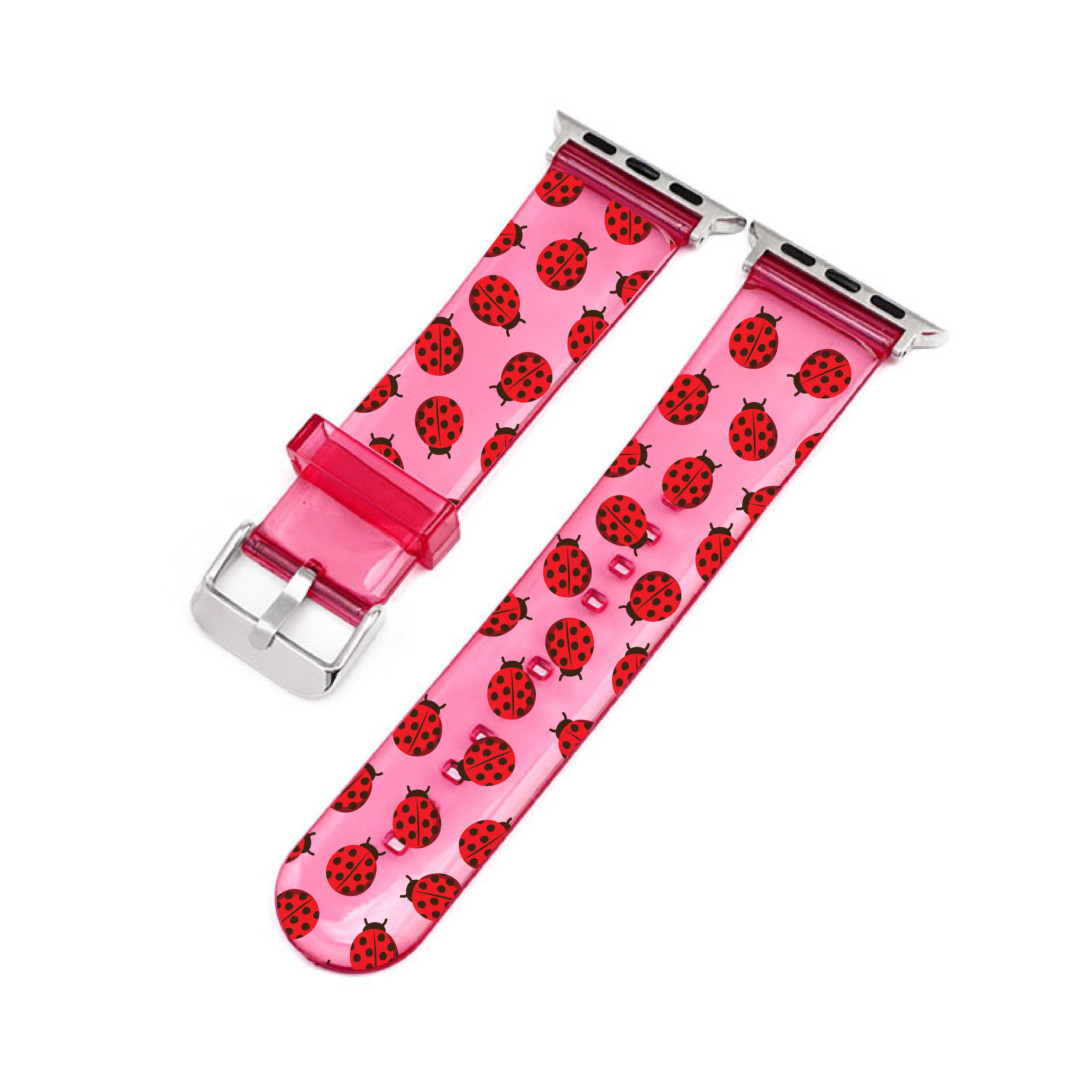 Ladybug Pink Smartwatch Strap – LoveCases