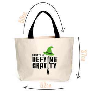 I Think I'll Try Defying Gravity Tote