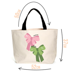 Pink Goes Good With Green Tote