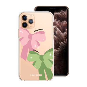 Pink Goes Good With Green Phone Case