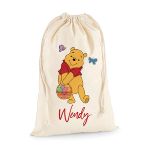 Personalised Winnie the Pooh Easter Sack