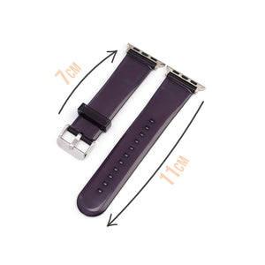 White Festive Season Black Smartwatch Strap