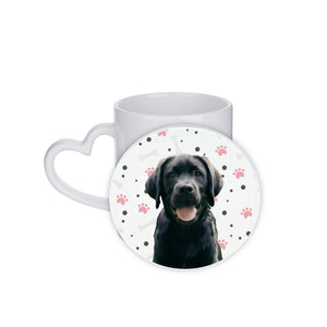 Personalised Pet Portrait Circle Coaster